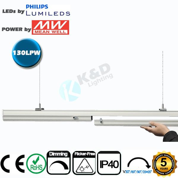 Buy 5ft 70W Linkable LED Linear Lighting High CRI IP54 LED Linear Fixture at wholesale prices