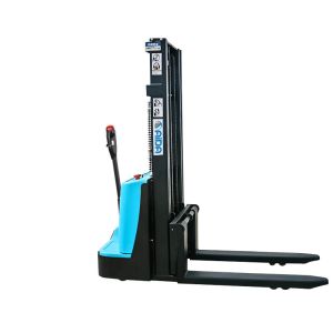 Buy cheap Electric Pedestrian Pallet Stacker truck 1.5tons lift height 3000mm from wholesalers