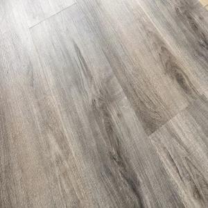 Quality Smoke Grey 4mm 5mm 6mm PVC SPC Floor Waterproof Wood Grain Click Vinyl Plank Flooring for sale