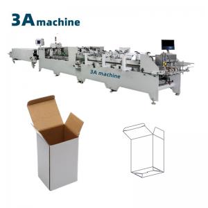 China Corrugated Shipping Boxes Sides Gluing Machine for 1300 JGKW Cardboard Dual- Design on sale