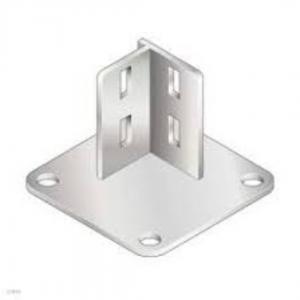 China Affordable and Aluminum Floor Mount Base Plate with Second Operation Electro-Planting on sale