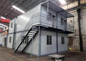 Quality Environmental Friendly Prefabricated Shipping Container House For Labor Camp / Office / Workers Accommodation for sale
