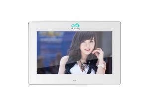 Quality 8 Inch Digital Photo Frame Touch Buttons Infront Picture Video Player HD Input Wide Screen Digital Picture Frame for sale