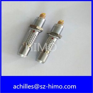 2B, 7pin, double-key 30 lemo camera connector
