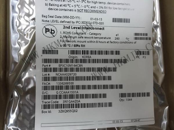 Buy Field Programmable Gate Array EP3C10M164C8N
 Cyclone III FPGA Programmable Logic IC 164-TFBGA FPGA Chip
 at wholesale prices