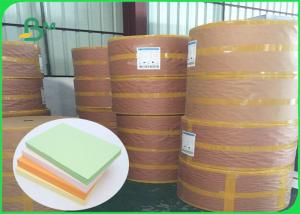 Quality FSC Pure Wood Pulp Colored Green Offset Printing Paper Color Designated 70CM 100CM for sale