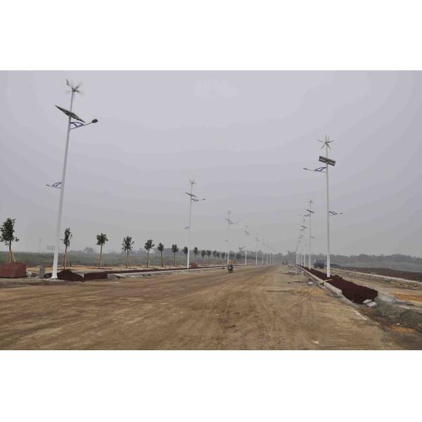 HAWT White Windmill Power Generation System With Charge Controller MPPT Boost