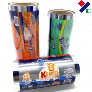 Quality Custom Print Plastic Foil Wrap Nut Tomato Sauce Automatic Packing Film for sale