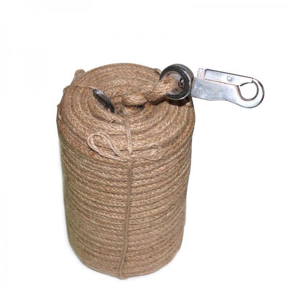Buy CCS Certificate Marine Fire Fighting Fireman Lifeline 30M Twine / Hemp With Hook at wholesale prices