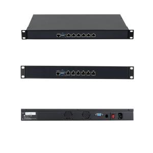 Intel Celeron J4125 J1900 1U 2U 3U Server 6 LAN DDR4 8G RAM Server With Console