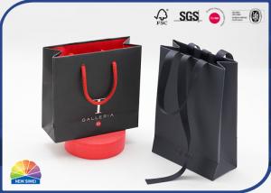 Quality 190gsm Specialty Paper Shopping Bags 4C Printed With Twisted Handles for sale