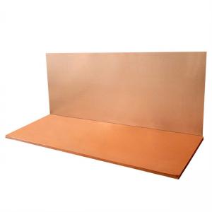 Quality Wholesale Prime Quality Copper Plate Thin Thickness 1mm  Brass Copper Sheet for sale