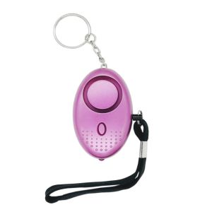 Buy cheap Purple Safesound Personal Alarm Plastic LR44 Safety Siren Keychain LED LIGHT from wholesalers