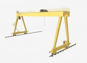 China Double girder bridge and gantry crane with trolley for sale on sale