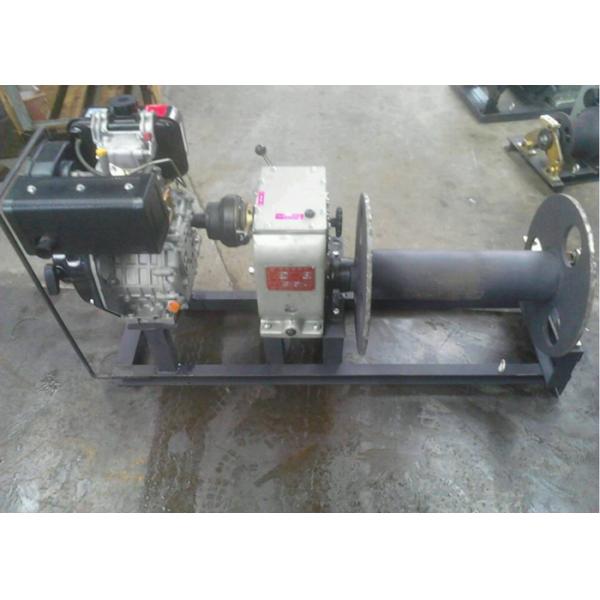 3 Ton Diesel Cable Pulling Drum Winch Capstan for Construction Hosit