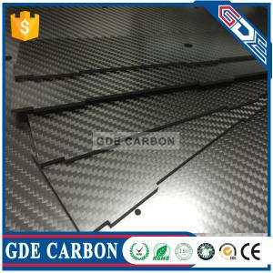 China GDE 3K Twill Carbon Fiber Laminate Sheet,3K Carbon Fiber Plate on sale