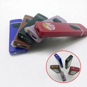 Quality Electronic Fingerprint Induction Lighter with Rechargeable Customized USB Heat Coil for sale