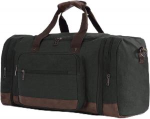 Quality Canvas Large Capacity Men Women Duffel Travel Bag Carry On Travel Bag With YKK Zipper for sale