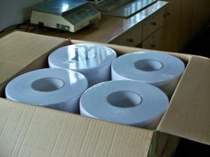 Quality Eco Friendly 3 Ply Jumbo Roll Toilet Paper , 2 Ply toilet paper in bulk for sale