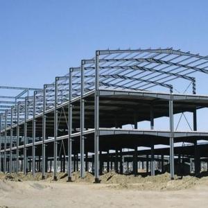 China Modern Peb Q345b Steel Frame Warehouse Nature Disaster Resistant on sale