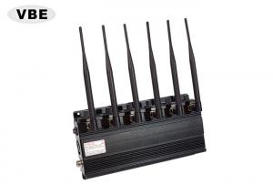 China 6 Bands Cellular GPS Signal Jammer Power Adjustable AC110 - 250V Power Supply on sale
