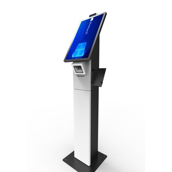 Self Service Touch Screen Kiosk with SDK Facial Recognition QR Code Scanner for Retail Store POS Tabletop Self Ordering