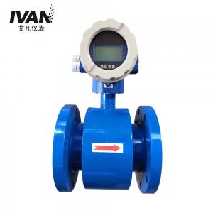 China OEM Supported Liquid Control Electromagnetic Water Flow Meter Magnetic Flowmeter on sale