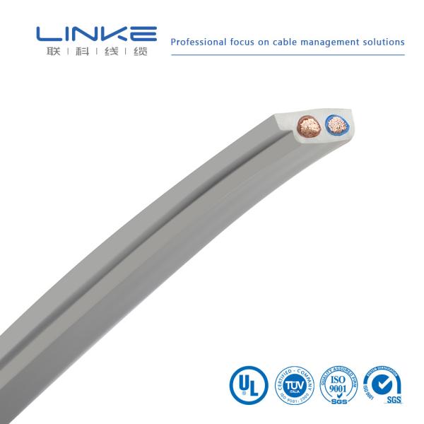 PVC Insulation Copper Core Flexible Flat Rubber Sheath Cable for Industrial Equipment