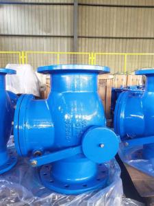 Quality Cast Iron Check Valve With Counter Weight Water / Steam / Oil / Gas PN10 - PN16 for sale