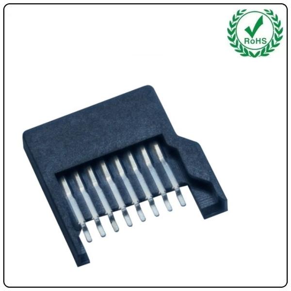 Buy TF / Micro SD Memory Card Connector Push Pull Type SMT All Plastic 8P 1.93H at wholesale prices