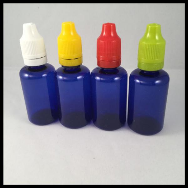 Buy Blue 30ml Plastic Bottles PET Dropper Bottles E Cig Liquid Bottles at wholesale prices