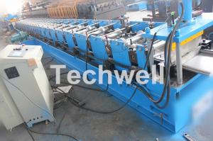 Quality 5 Ton Capacity Garage Door Roll Forming Machine With Wood Grain Embossing Machine for sale