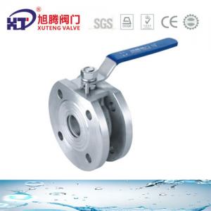 Quality Stainless Steel Wafer Ball Valve with Handle US Currency and Blow-Down Function for sale