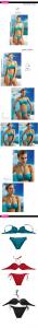 China Womail Womens Padded Push-up Bra Bikini Set Swimsuit Bathing Suit Swimwear Beachwear swimwear female 2018 large size swi on sale