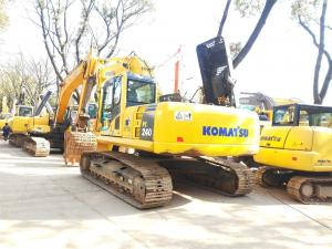 Quality                  Used 24 Ton Crawler Excavator, Japanese Komatsu Super Long Front Track Excavtor PC240LC-8              for sale