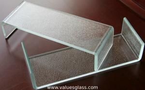 China 262(W)X60(H)X7(T)Mm U Shaped Glass Easy Installation For Building Materials on sale