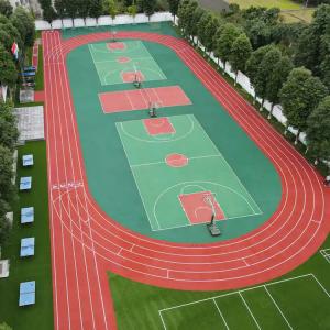 Quality Anti Slip Outdoor Rubber Mat Outdoor Rubber Running Rubber Running Track Mat for sale