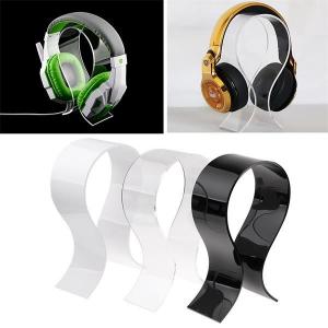 factory custom high quality acrylic headphone holder/headset display