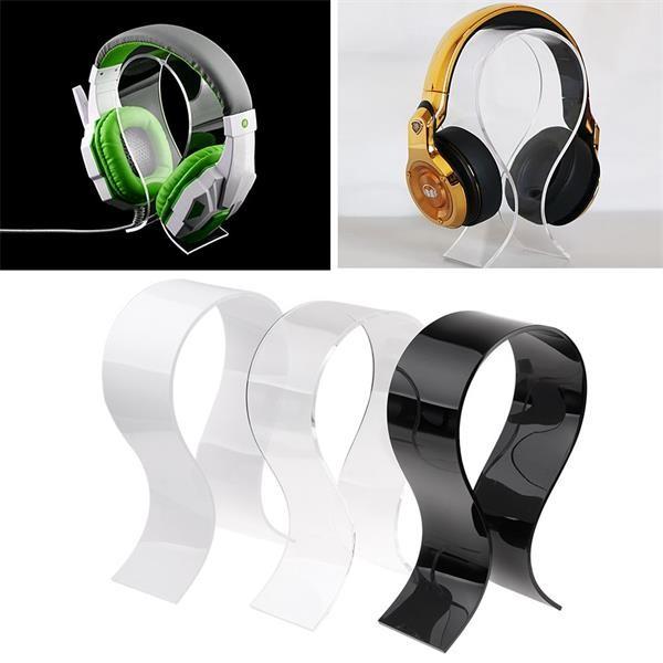 Buy factory custom high quality acrylic headphone holder/headset display at wholesale prices