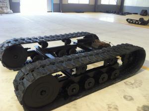 Quality Customize Middle Rubber Track Undercarriage DP-LFG-400 Max Load 4T for sale