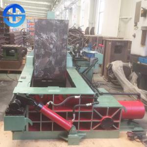 Quality 135T Pressure Scrap Metal Baler Materials Box 1400*800*700mm for sale