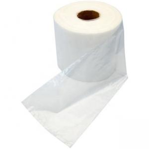 China Clear Plastic Bag on Roll for Food Bread Packaging 20 Micron Biodegradable Material on sale