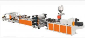 China Single Screw PP PE PC Hollow Grid Sheet Extrusion Line , Hollow Grid Plate Making Machine on sale