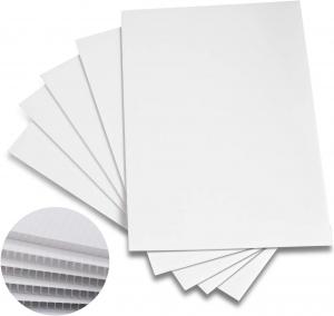 Quality Advertising Polypropylene Coroplast Sheet Recycled Rigid Fluted Board for sale