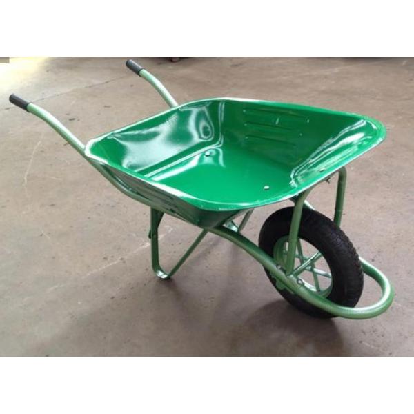 CE Certification Garden Machine Tools 0.6mm 5 Cuft Steel Wheel Barrow