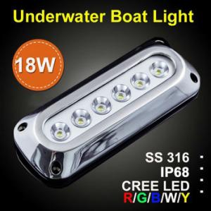 China LED  pool light,IP68 18W LED BOAT Underwater Lights,LED underwater light on sale