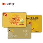 Colorful PVC contact IC card portable contactless smart card with chip