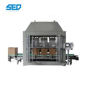 Quality Food Biscuits Automatic Cartoning Machine Hot Melt Sealing Box Customisable for sale