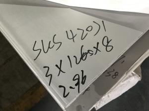 Quality AISI 420A EN 1.4021 Cold Rolled 2B Annealed Stainless Steel Sheets for sale