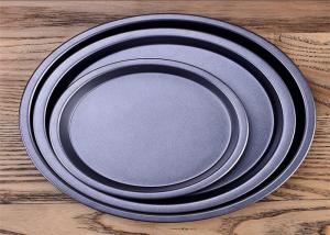 Quality Hard Anodized 10 Inch 254x246x25mm Pizza Oven Tray for sale